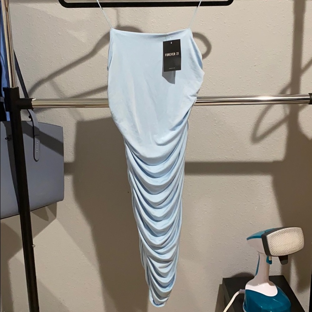 Forever 21 ruched body on dress